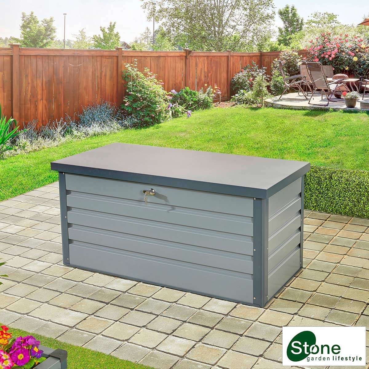 Grey Deck Box