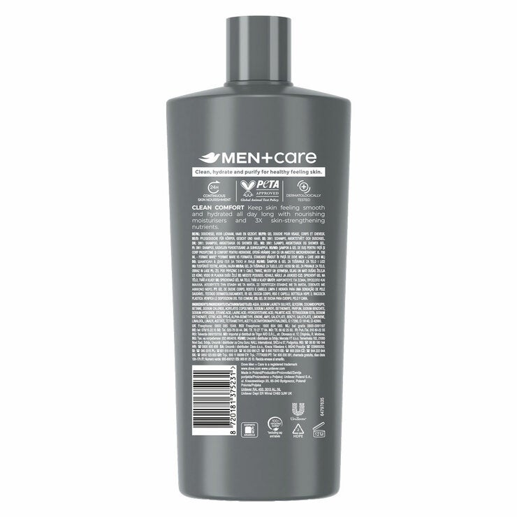 Image of Dove Men+ Care Clean Comfort Shower Gel