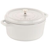 Staub 26cm Round Cast Iron Cocotte in 2 Colours