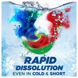 Rapid Dissolution even in Cold and Short Wash