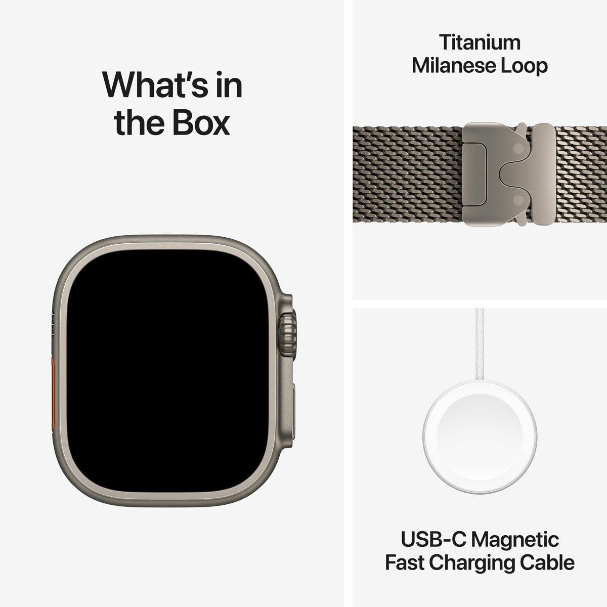 Buy Apple Watch Ultra 4 GPS + Cellular, 49mm Titanium Case with Natural Titanium Milanese Loop at costco.co.uk
