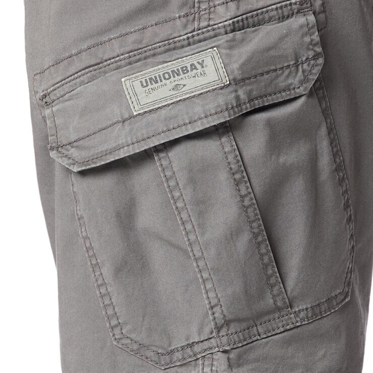 Union Bay Dexter Cargo Men's Shorts in Grey Costco UK