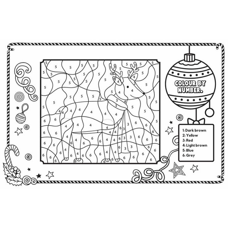 Page Spread of Giant Christmas activity pad Page Spread of Giant Christmas activity pad