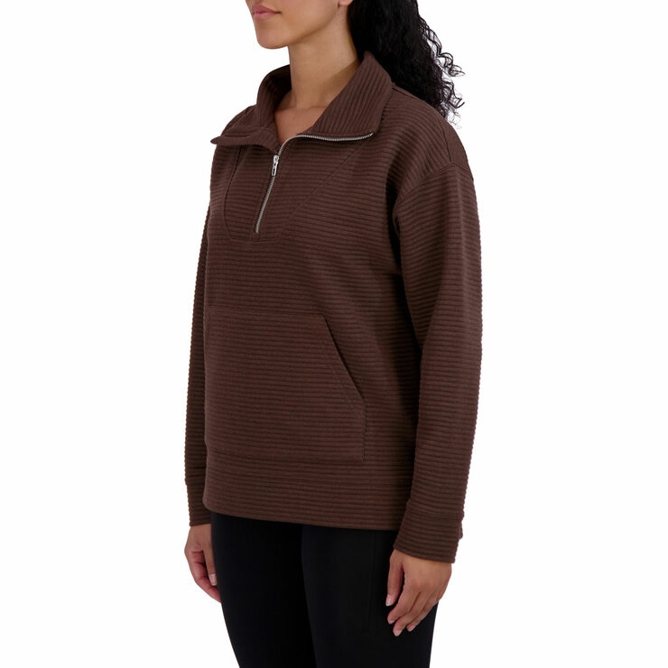 Kirkland Signature Ladies Ottoman 1/2 Zip Kirkland Signature Ladies Ottoman 1/2 Zip