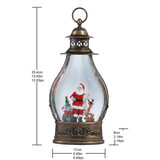 Buy Holiday Scene Lantern with Santa Dimensions Image at Costco.co.uk