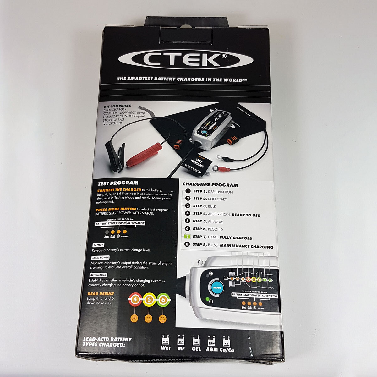 CTEK MXS 5.0 BATTERY CHARGER BAG BUNDLE – motorbikelv