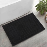 Whitley Willows Bath Mat in Black, 91 x 60 cm Whitley Willows Bath Mat in Black, 91 x 60 cm