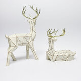 Buy 2pc Geometric Deer Back Image at Costco.co.uk