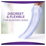 Lifestyle image of pad for flexible bladder leaks.