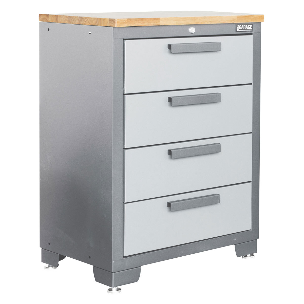 Hilka Professional 24 Gauge Steel 7 Piece Garage Corner Cabinet Set