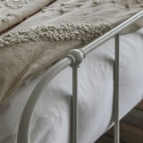 Gallery Loughton Cream Metal Bed Frame in 3 Sizes