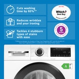 Bosch WGG24400GB Series 6, 9kg, 1400rpm Washing Machine, A Rated in White Bosch WGG24400GB Series 6, 9kg, 1400rpm Washing Machine, A Rated in White