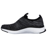 Skechers Solar Fuse-Lite Joy Knit Women's Shoes in Black Heather