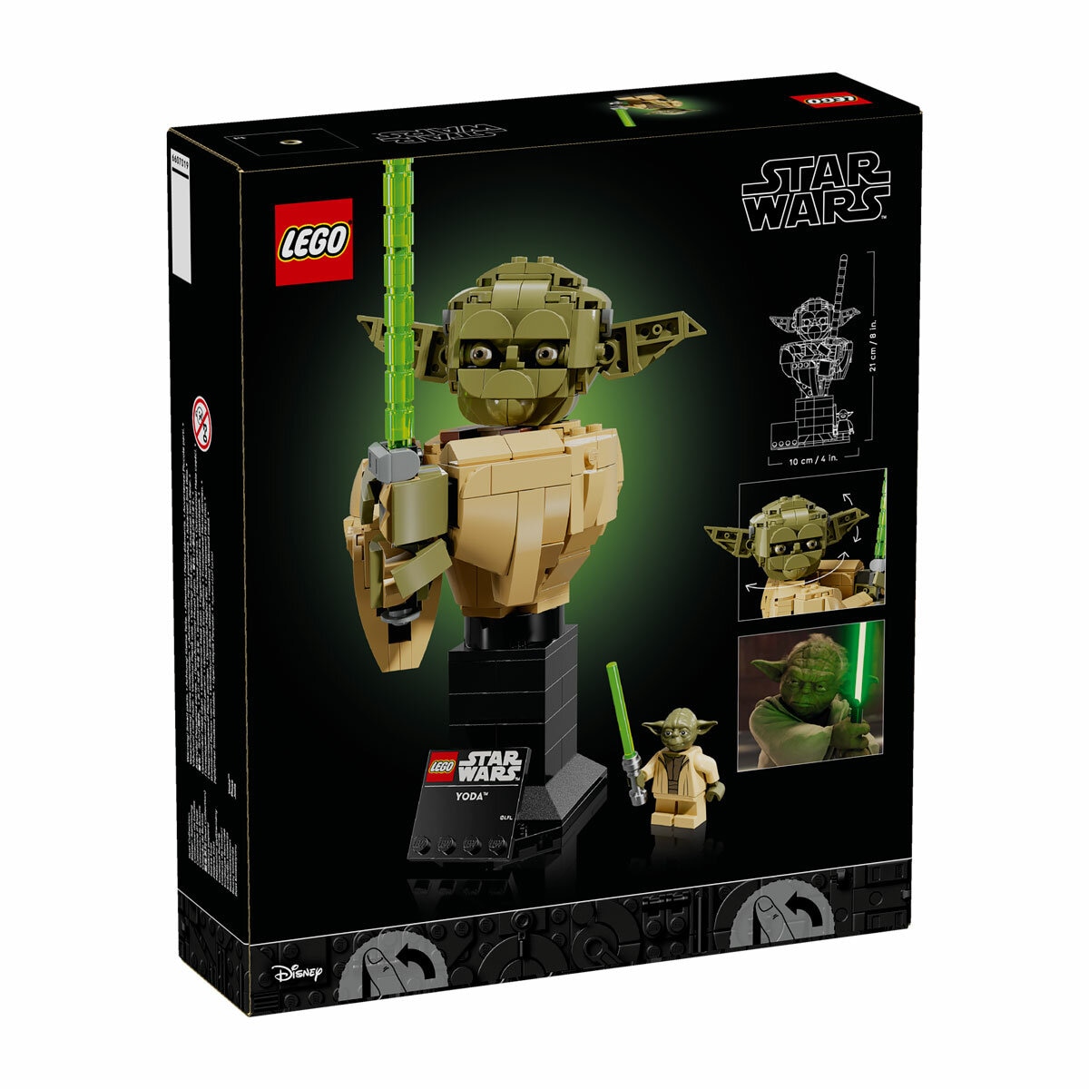 LEGO Star Wars™ Yoda™ Bust - Model 75438 (18+ Years)