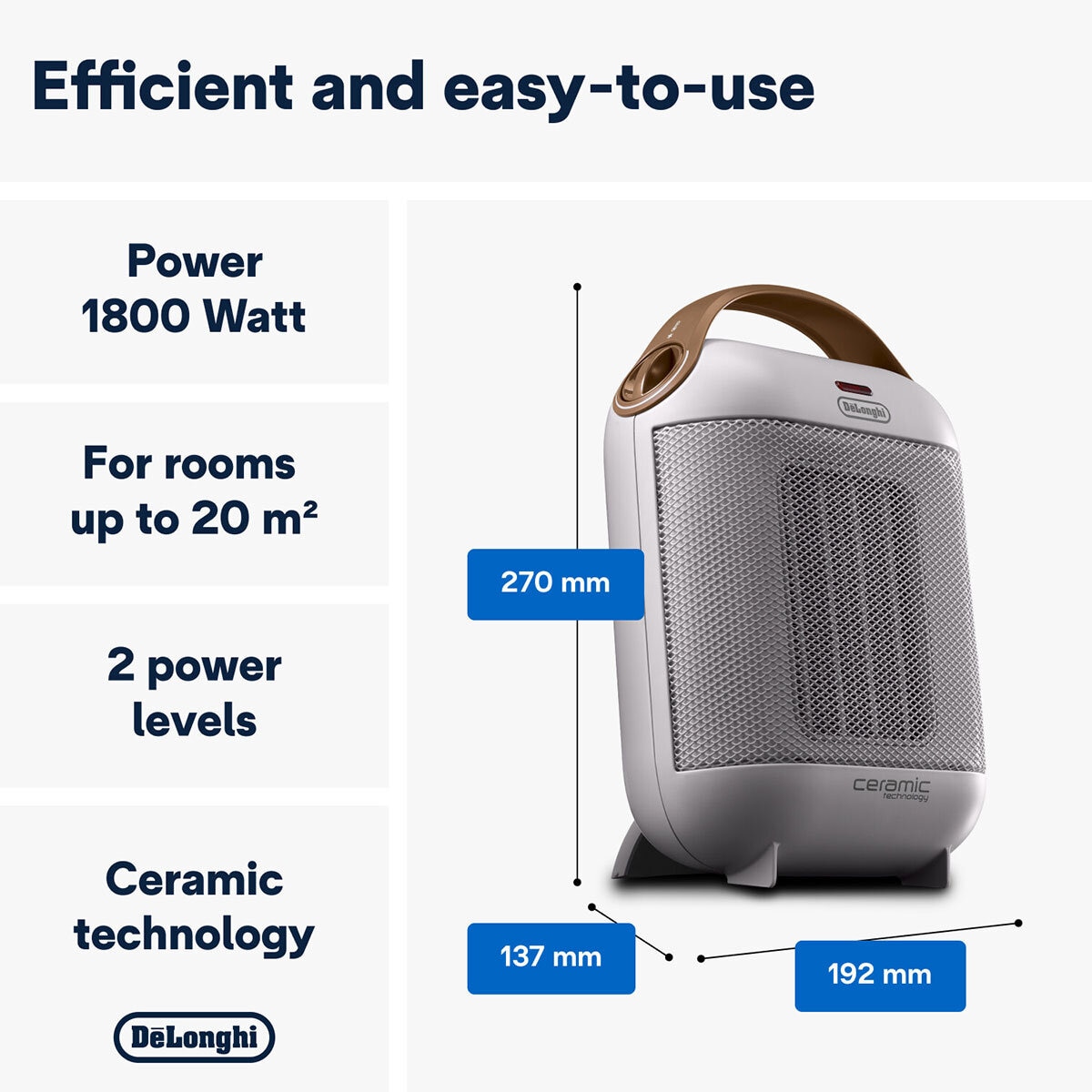 Delonghi shop ceramic heater