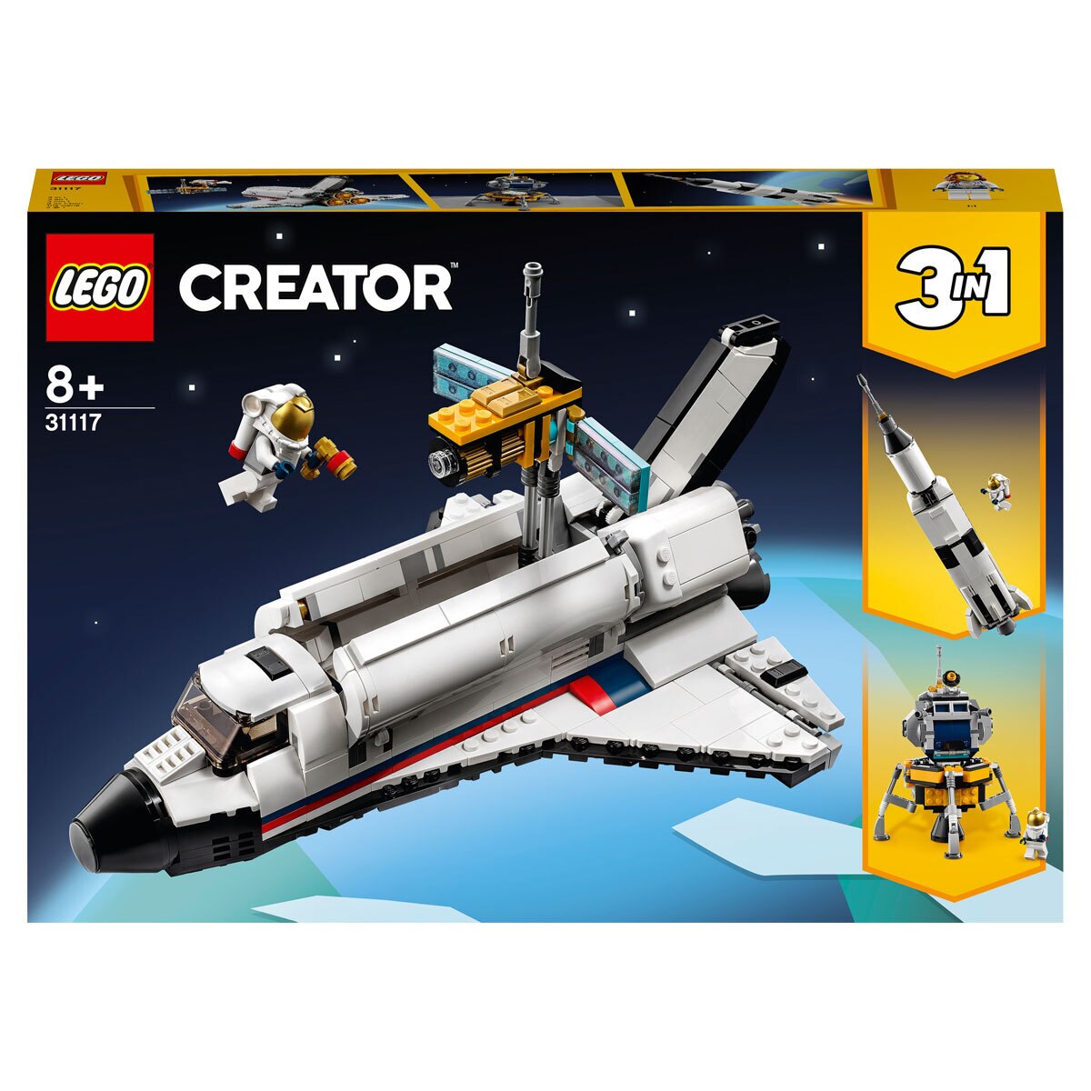 Buy LEGO Creator Space Shuttle Adventure Box Image at costco.co.uk