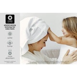 Grandeur 100% Hygro Cotton Bath Sheets, Pack of 2 in Grey