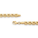 14ct Yellow Gold Square Link Bracelet 14ct Yellow Gold Square Link Bracelet