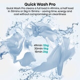 Hisense KitchenFit 5i Series WD5I1245BBR, 12kg/ 8kg Washer Dryer, D Rated in Black