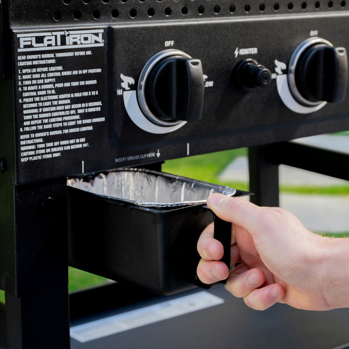 Char-Griller 3 Burner Gas Griddle