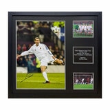 Zidane Madrid Signed Goal Photo