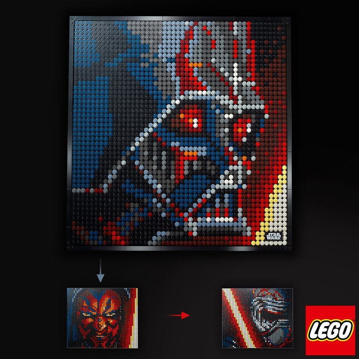 Lego Art the sith construction piece Lego Art the sith construction piece