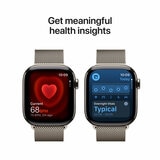 Buy Apple Watch Series 11 GPS + Cellular, 42mm Natural Titanium Case with Natural Milanese Loop, MF8P4MP/A at costco.co.uk