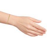 14ct Yellow Gold Square Link Bracelet 14ct Yellow Gold Square Link Bracelet