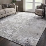 Prismatic Silver Shimmer Rug in 3 Sizes
