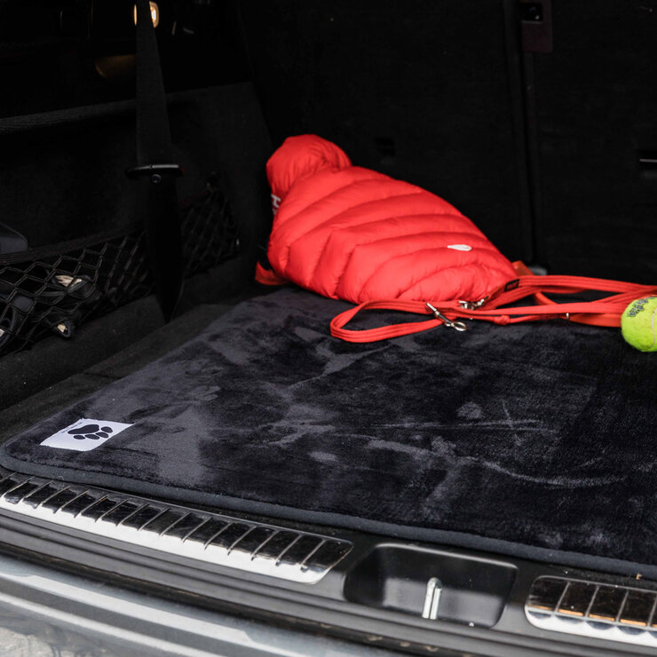 Pad in Boot of Car Pad in Boot of Car