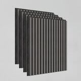 Artika Sonolok Acoustic Wall Panel Set in Dark Grey & Black, 4 Pack