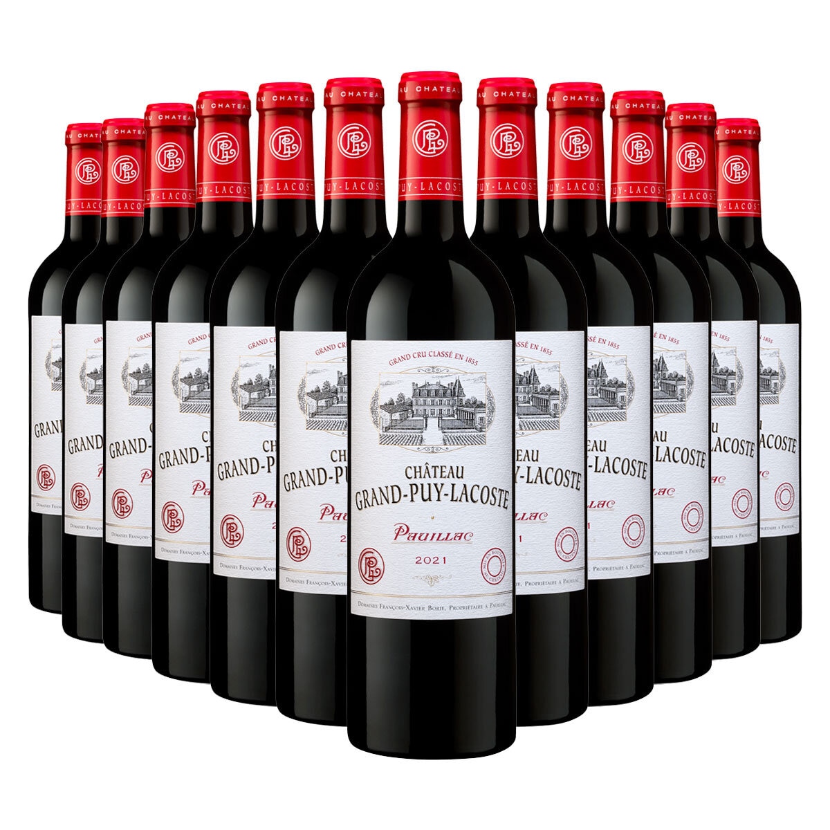 Chateau Grand Puy Lacoste 2021, 12 x 75cl