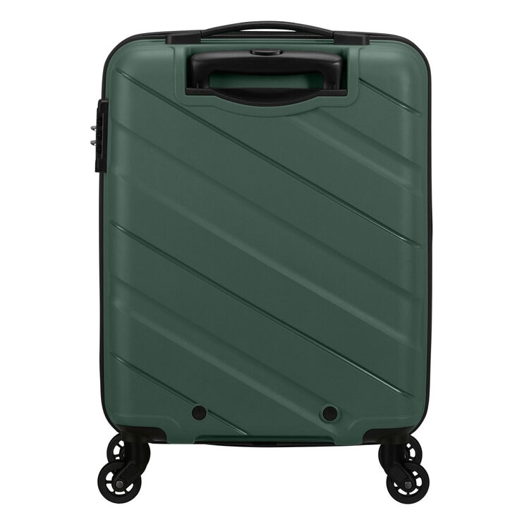 American Tourister Jet Driver 55cm Carry On Hardside Spinner Case in Olive