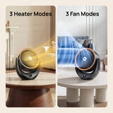 DREO Ceramic Whole Room Heater & Circulator 2000W, DR-HSH015