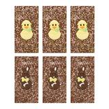 6 Easter Character bars without wrappers