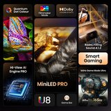 Buy Hisense 65U8NQTUK 65 Inch Mini-LED 4K Ultra HD Smart TV at Costco.co.uk
