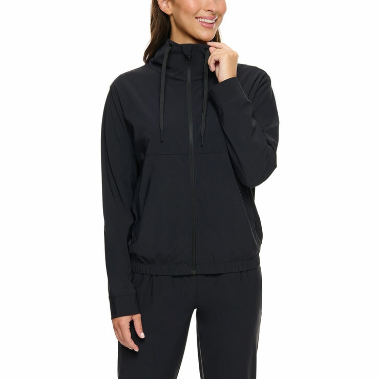Kirkland Signature Women's Full Zip Active Jacket in Black Kirkland Signature Women's Full Zip Active Jacket in Black