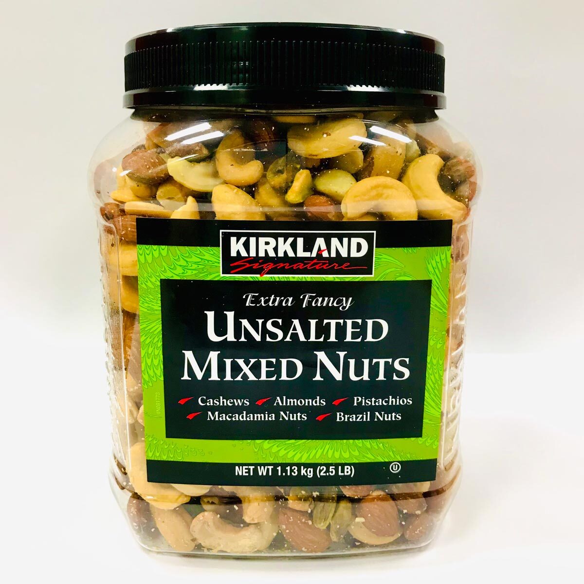 Kirkland Signature Unsalted & Roasted Mixed Nuts, 1.13kg