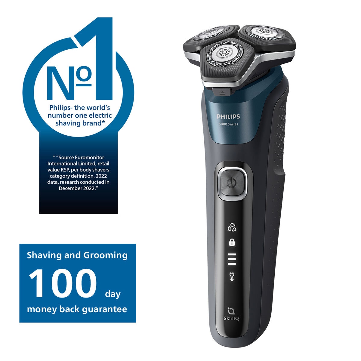  Philips S5466 Series 5000 Electric Wet and Dry Shaver,  Powerful & Gentle Shave, Steel Precision Clipper System, Flexible Shaving  Heads : Beauty & Personal Care