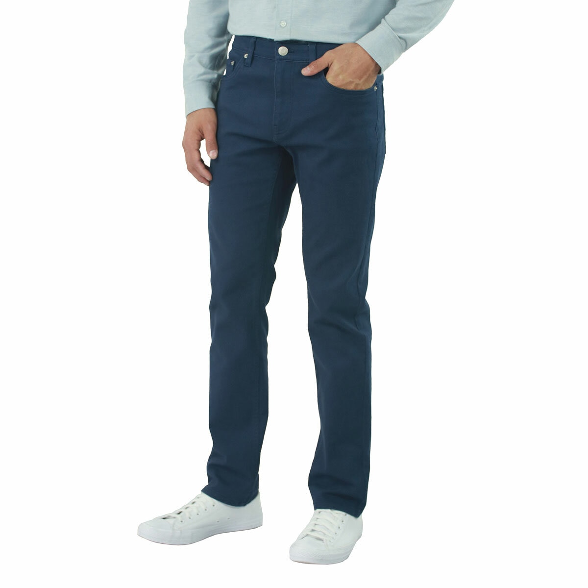 Jachs Men's Bull Denim Pant in Navy