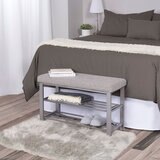 Lifestyle image of bench in bedroom setting