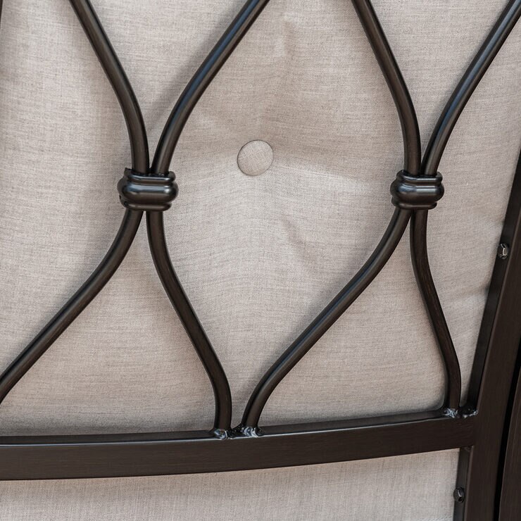 SunVilla Anita 9 Piece Cushioned Dining Patio Set + Cover Costco UK