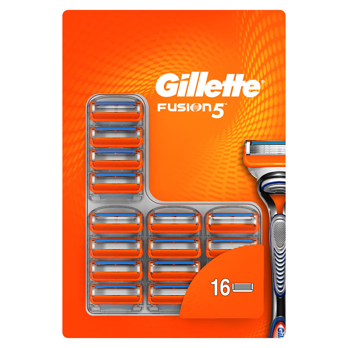 Gillette Fusion5 Manual Razor Blades, 16 Pack