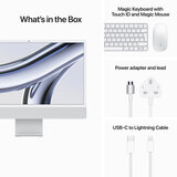 Buy Apple iMac 2023, M3, 8GB RAM, 256GB SSD, 24 Inch 10C GPU, in Silver at costco.co.uk