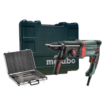 Metabo Combination Hammer Drill with Accessory Kit
