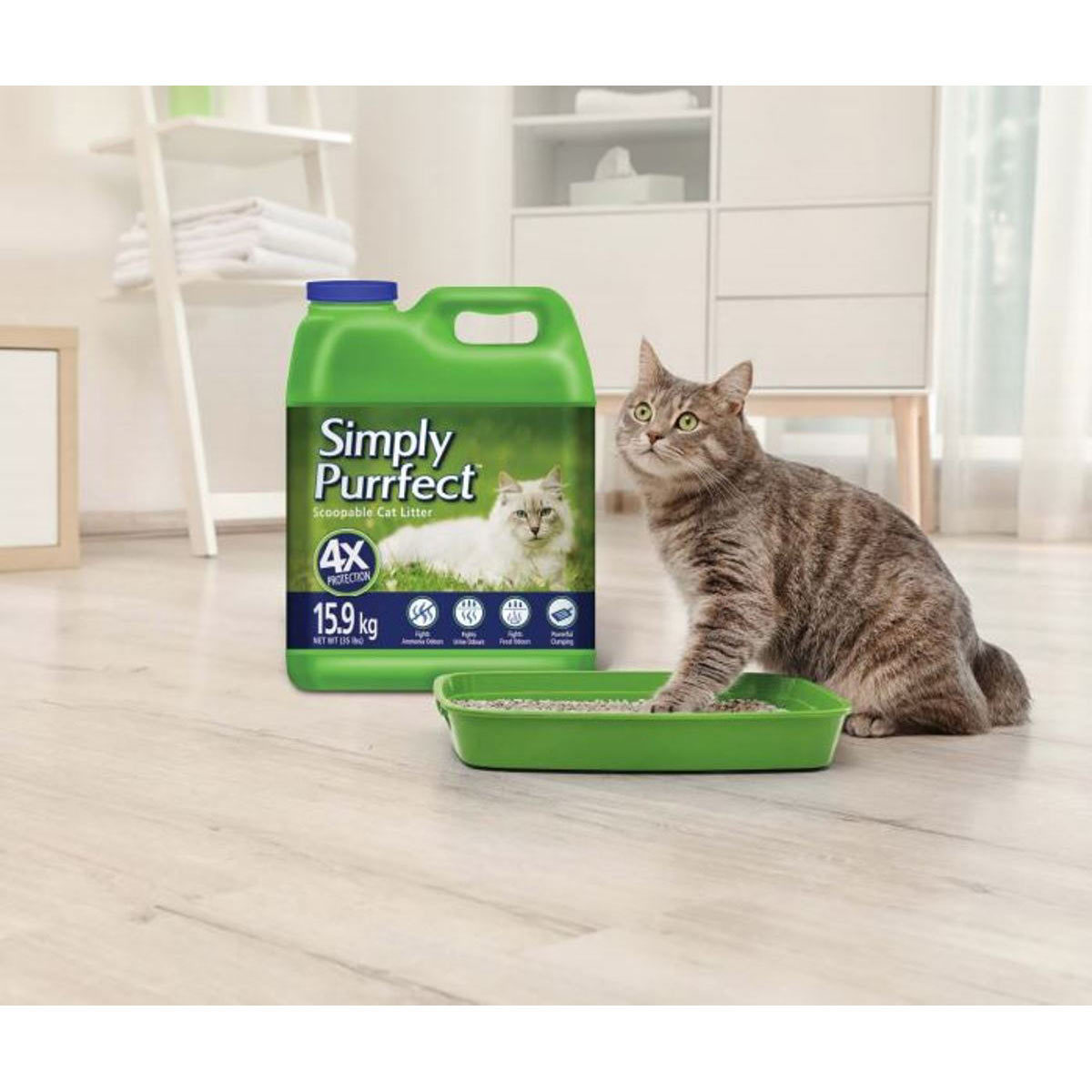 Simply Purrfect Cat Litter, 15.9kg Costco UK