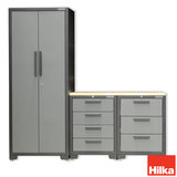 Front facing image of Hilka 4 piece storage on white background