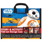 Story Books & Activity Case in 5 Options: Barbie, Spiderman, Star Wars, Marvel or Disney Princess