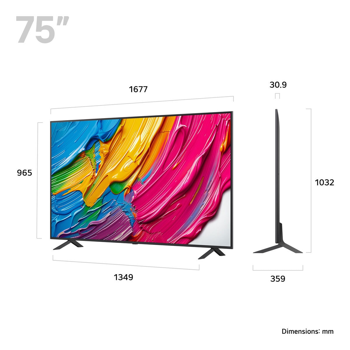 Buy LG 75QNED80A6A.AEK 75" QNED TV at Costco.co.uk