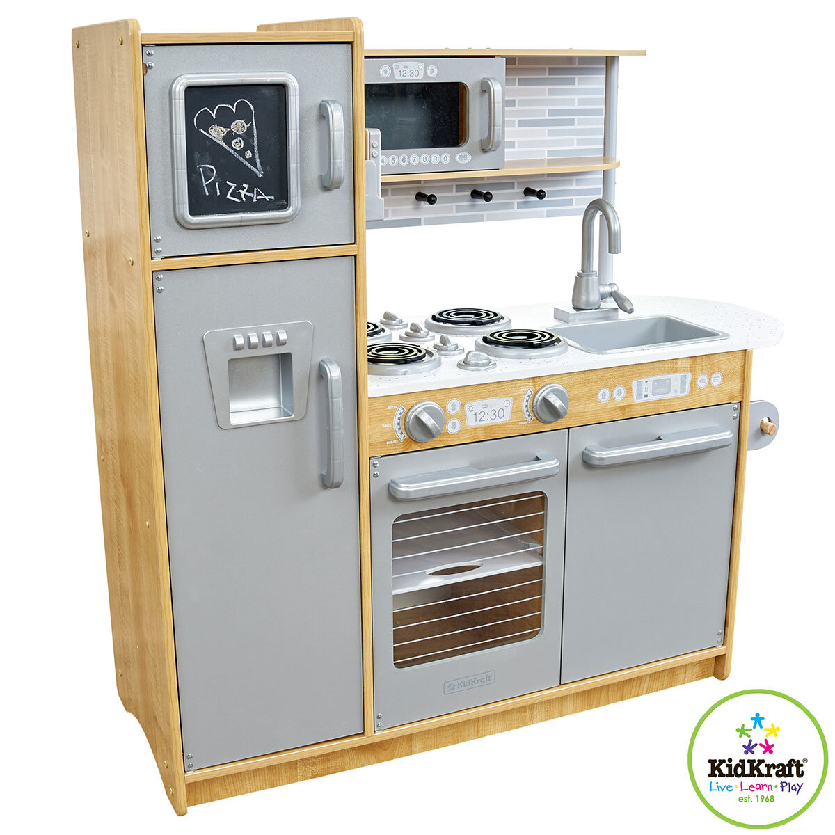 Buy KidKraft Uptown Natural Kitchen Overview2 Image at Costco.co.uk